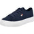 Tommy Hilfiger Women's Navy Casual Canvas Sneakers