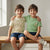 Sinsay Boy's Light Beige & Green Printed Pack Of 2 T-Shirts