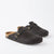 Cotton On Men's Dark Grey Suede Slippers