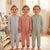 Sinsay Girl's Multicolored Stripes Pack Of 3 Front Zipper Overalls