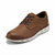Lands End Men's Dark Tan Sport Oxford Sneakers
