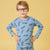 Sinsay Boy's Blue Printed Pajama Top