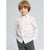 Sinsay Boy's White All Over Printed Long-Sleeves Shirt