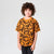 Sinsay Boy's Orange Printed T-Shirt