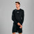 Sinsay Men's Black Chest Logo Print Athletic Blouse