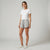 Sinsay Women's Grey Knitted Elastic Waistband Shorts