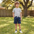 Sinsay Boy's Dark Blue Pull-On Short
