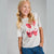 Sinsay Girl's Light Grey Printed T-Shirt