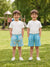 Sinsay Boy's Blue Printed Pack Of 2 Shorts