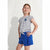 Sinsay Girl's Royal Blue Comfortable Short