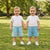 Sinsay Baby Boy's Blue Printed Pack Of 2 Shorts