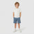 Sinsay Boy's Solid Blue Athletic Shorts