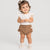 Sinsay Baby Girl's Tan Decorative-Tie Short