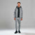Sinsay Men's Grey Heather Full-Zip Performance Jacket