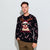 Sinsay Men's Black Reindeer Christmas Printed Sweater