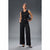 Sinsay Women's Black Decorative Buttons Vest