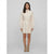 Sinsay Women's Light Beige Long-Sleeves Jumper Dress