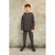 Sinsay Boy's Dark Grey Hooded Sweatshirt