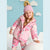Sinsay Baby Girl's Mult-Pink All Over Printed Jacket