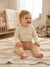 Sinsay Baby Girl's Beige All-Over Bear Face Printed Sweatpants