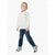 Sinsay Boy's Dark Blue Denim Mid-Rise Jeans