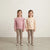Sinsay Girl's Beige & Pink Printed Ruffled Pack Of 2 Sweatshirt