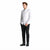 Sinsay Men's Black Classic Slim-Fit Trousers