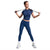 Sinsay Women's Dark Blue High-Waisted Leggings