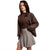 Sinsay Women's Nude Mini-Check Midi Skirt