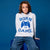 Sinsay Boy's Grey & Blue Printed Pullover Hoodie