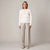 Sinsay Women's Cream Openwork Wool Sweater