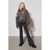 Sinsay Girl's Grey Vintage-Wash Sweatshirt