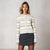 Sinsay Women's Multicolor Striped Cardigan