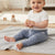 Sinsay Baby Boy's Light Blue Ribbed Cuffs Sweatpants