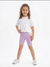 Cat & Jack Baby Girl's Light Purple Ribbed Biker Short | Cat & Jack In Lebanon