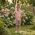Sinsay Girl's Lilac Leopard-Print Cotton Cycling Shorts