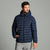 Sinsay Men's Navy Quilted Puffer Jacket