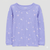 Carter's Just One You Baby Girl's Purple Waffle Knit Long Sleeve Blouse | Carter's Just One You In Lebanon
