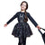 Sinsay Girl's Black Iridescent Star & Moon Tulle Skirt