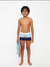 Stamion Collection Boy's Navy/Blue Striped Pluto Swim Trunk | Stamion Collection In Lebanon