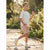 Sinsay Girl's Pink Striped Biker Shorts