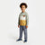 Sinsay Boy's Grey Relaxed-Fit Straight-Leg Trousers