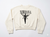 Fullamoda Women's White & Black Printed Sweatshirts | Fullamoda In Lebanon
