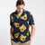 Ben Sherman Men's Black Sunflower Print Casual Shirt