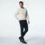 Sinsay Men's Black Slim-Fit Chino Trousers