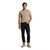 Sinsay Men's Washed Black Classic Slim-Fit Trousers