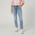 Lucky Brand Women's Washed Blue Mid-Rise Sweet Straight Leg Jeans