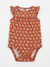 Carter's Baby Girl's Brown Floral Bodysuit | Carter's In Lebanon
