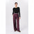 Sinsay Women's Plum High-Waiste Trousers
