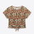 Zara Girl's Multicolor Floral Crew Neck Blouse | Zara In Lebanon